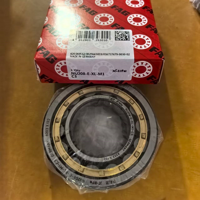 FAG CYLINDRICAL ROLLER BEARING NU208E-XL-M1 BEARING