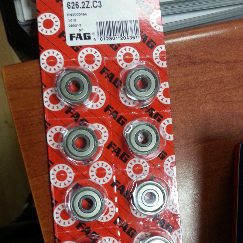 FAG 626-2Z-HLN Single Row Deep Groove Ball Bearing