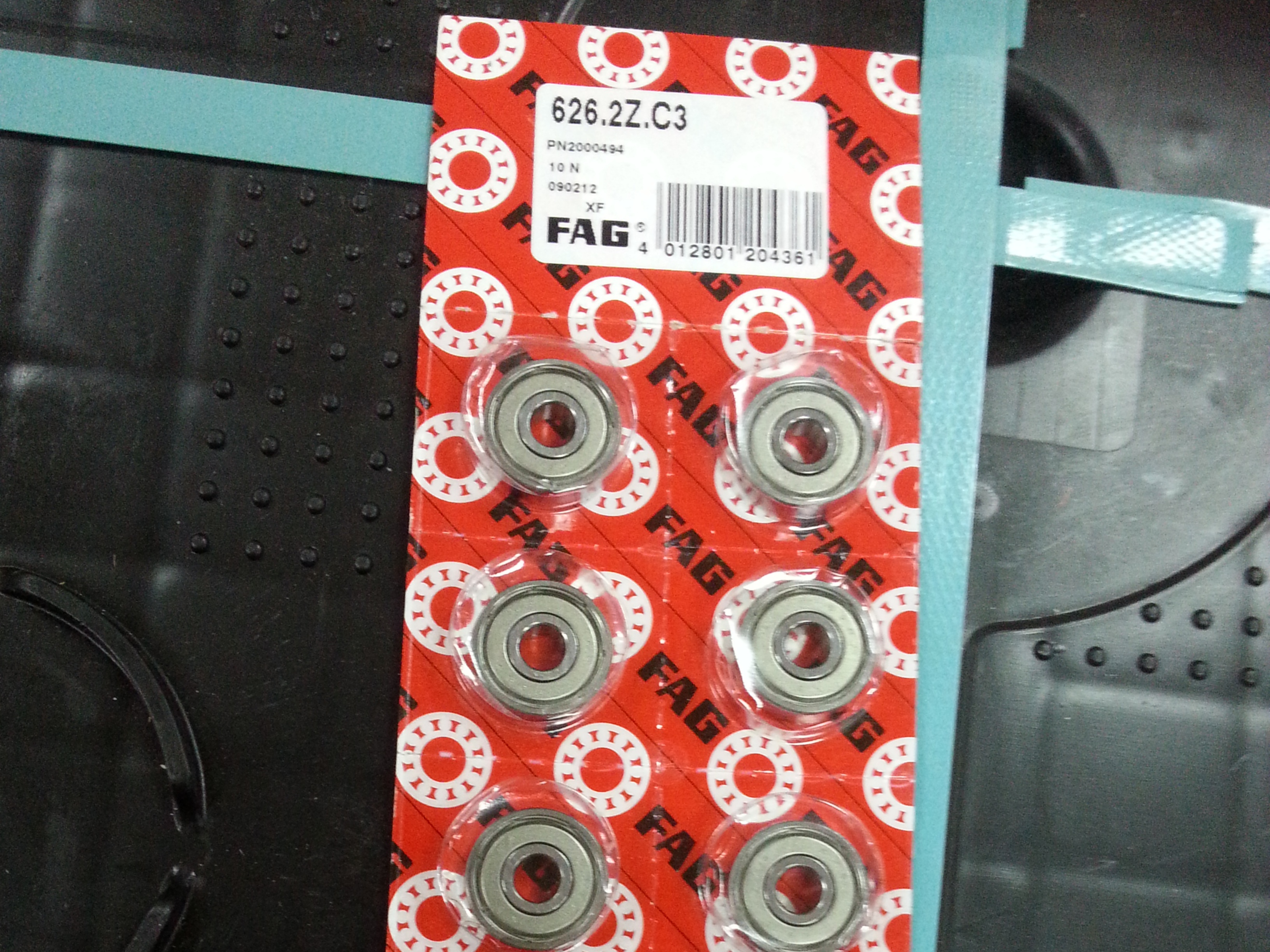 FAG 626-2Z-HLN Single Row Deep Groove Ball Bearing