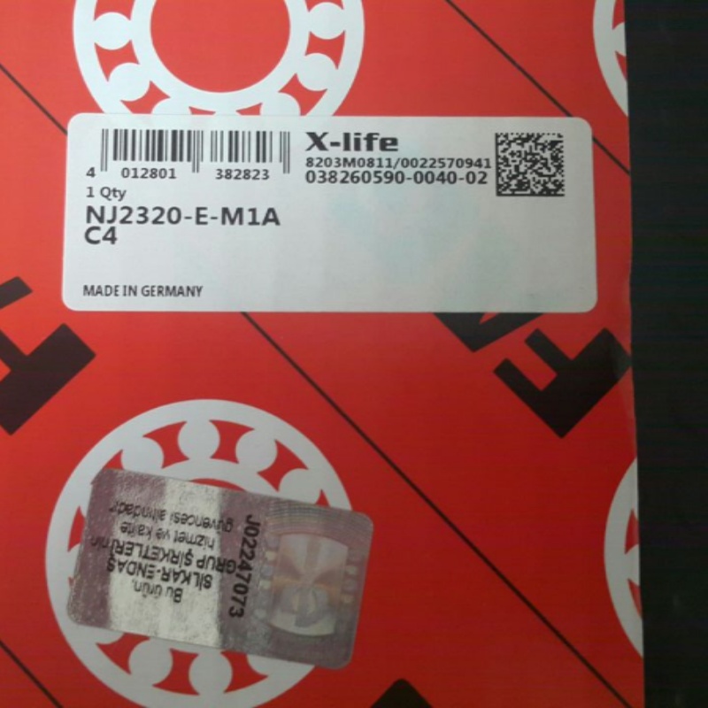 FAG NJ2320-E-M1A-C3 Cylindrical Roller Bearings