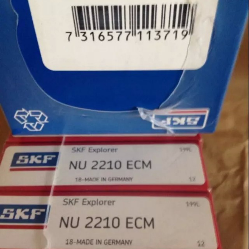 NU2210 ECM - SKF Cylindrical Roller Bearing